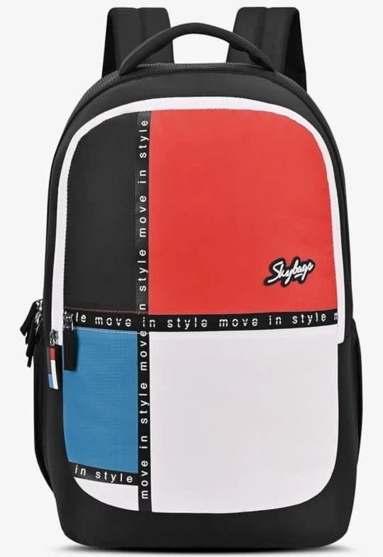 Skybags Klan Plus V2 Checks Black Backpacks( Original)