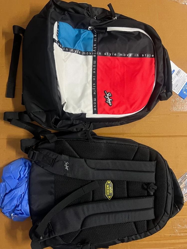 Skybags Klan Plus V2 Checks Black Backpacks( Original)