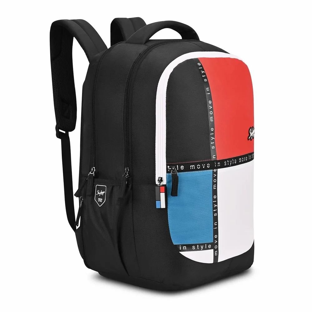 Skybags Klan Plus V2 Checks Black Backpacks( Original)